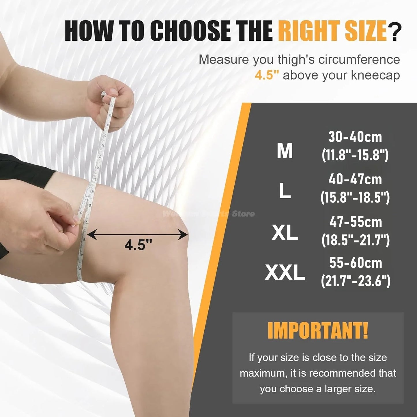 Orthopädische Pro-Hinge™ Meniskusbandage mit seitlichen Stabilizatoren - Knieschutz bei Gelenkschmerzen, Bänderverletzungen, Arthrose, Sportstütze und ACL-Rehabilitation