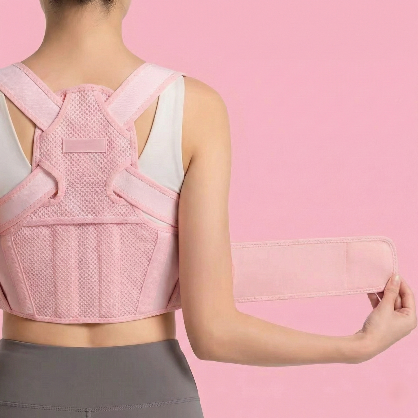 Haltungskorrektor Modell ProCare für Frauen – Verstellbarer Rückenstützgurt, Vollständige Unterstützung für Schultern und obere/untere Rücken, Linderung von Lenden- und Rückenschmerzen